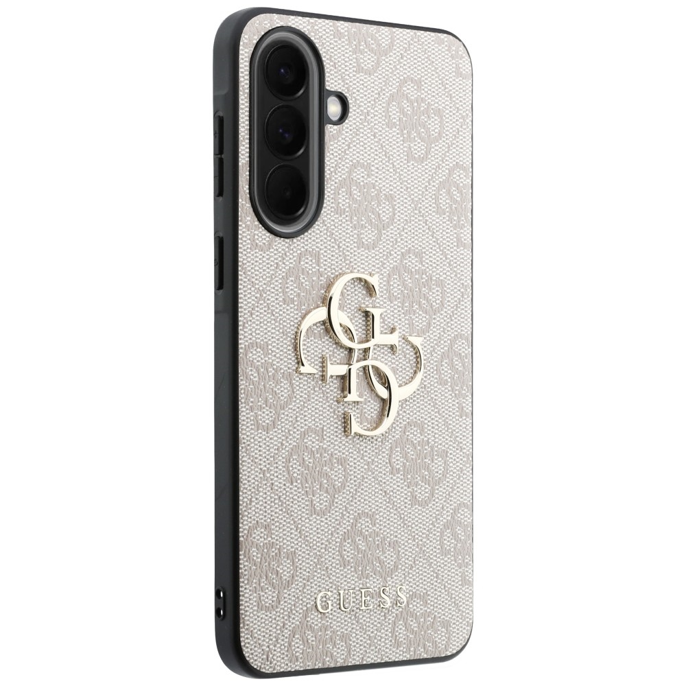 Guess Hardcase Leather, eko skóra miękkość dotyk elegancja styl komfort chwytu, różowe