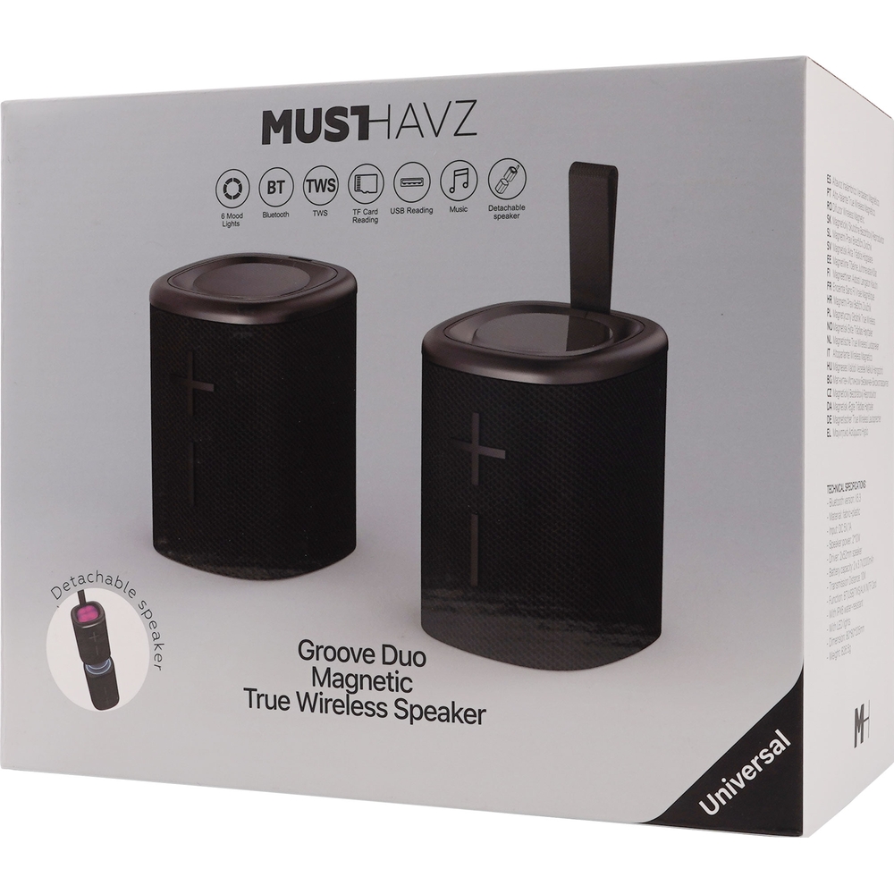 Musthavz Groove Duo, dwa akumulatory 2000 mAh i ładowanie przez złącza USB-C