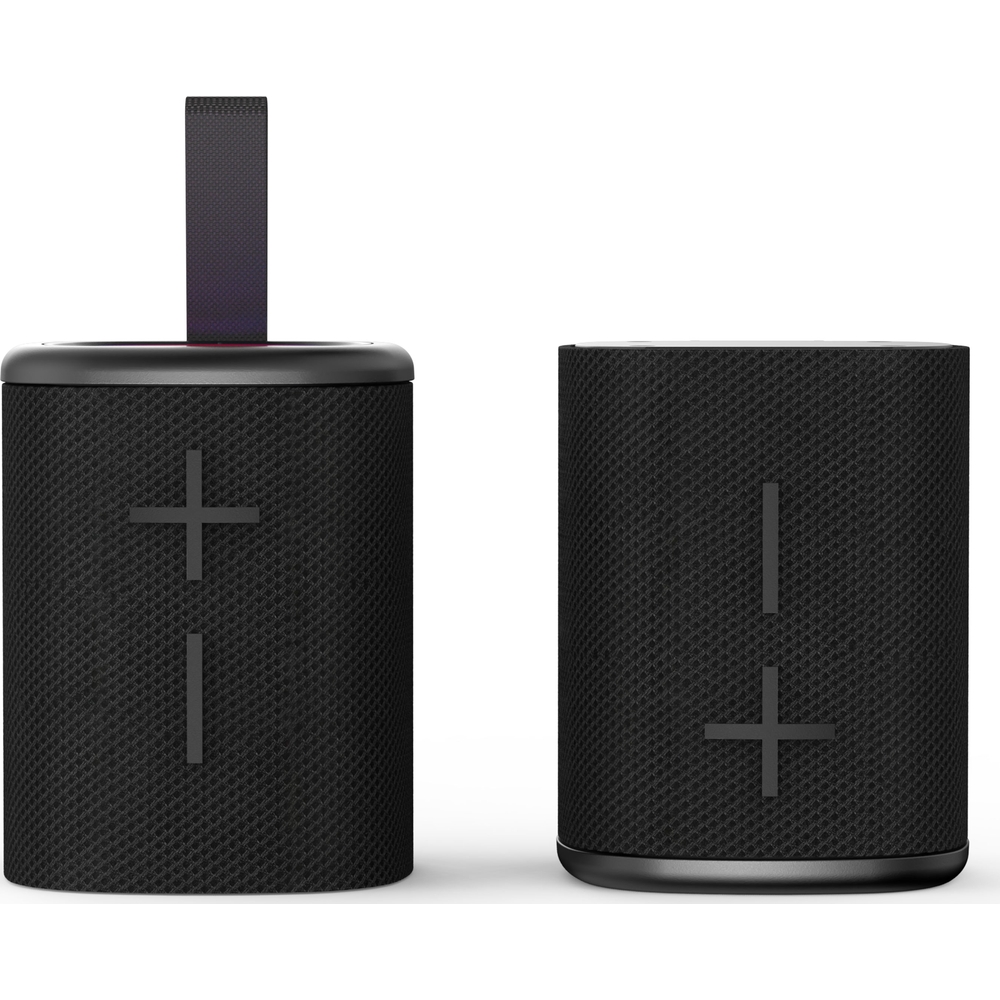 Musthavz Groove Duo czarny, zestaw dwóch magnetycznych głośników Bluetooth TWS 20 W