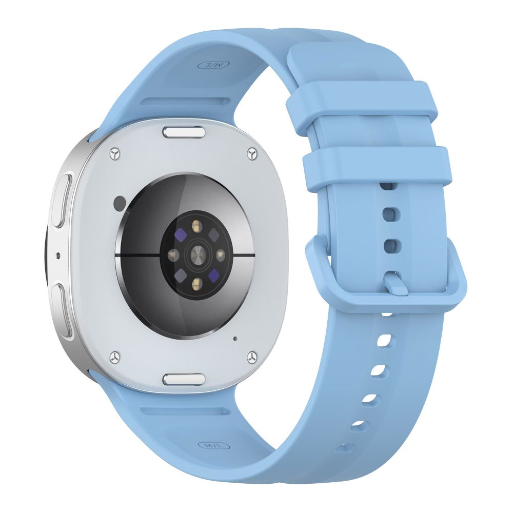 Silikonowy pasek Tech-Protect Silicone Evo z metalową klamrą i regulacją obwodu, błękitny