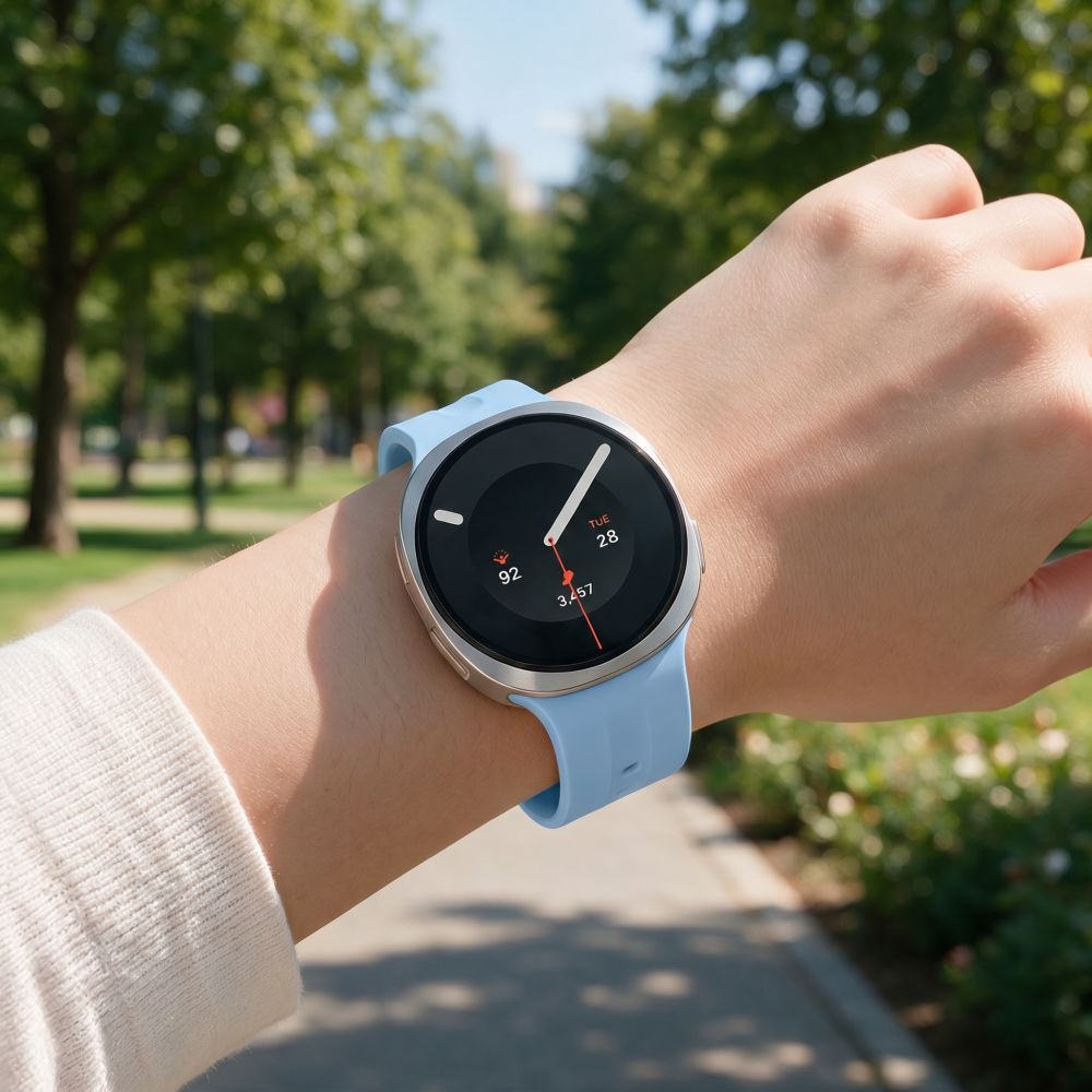 Pasek Tech-Protect Silicone Evo do Samsung Galaxy Watch8, Watch9 i Watch8 Classic, błękitny
