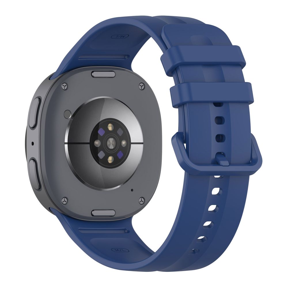 Silikonowy pasek Tech-Protect Silicone Evo z metalową klamrą i regulacją obwodu, granatowy