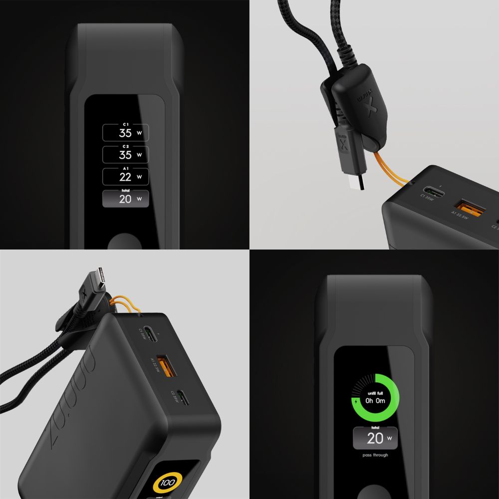 Powerbank XTORM NextGen XNG201W35 z materiałów z recyklingu GRS