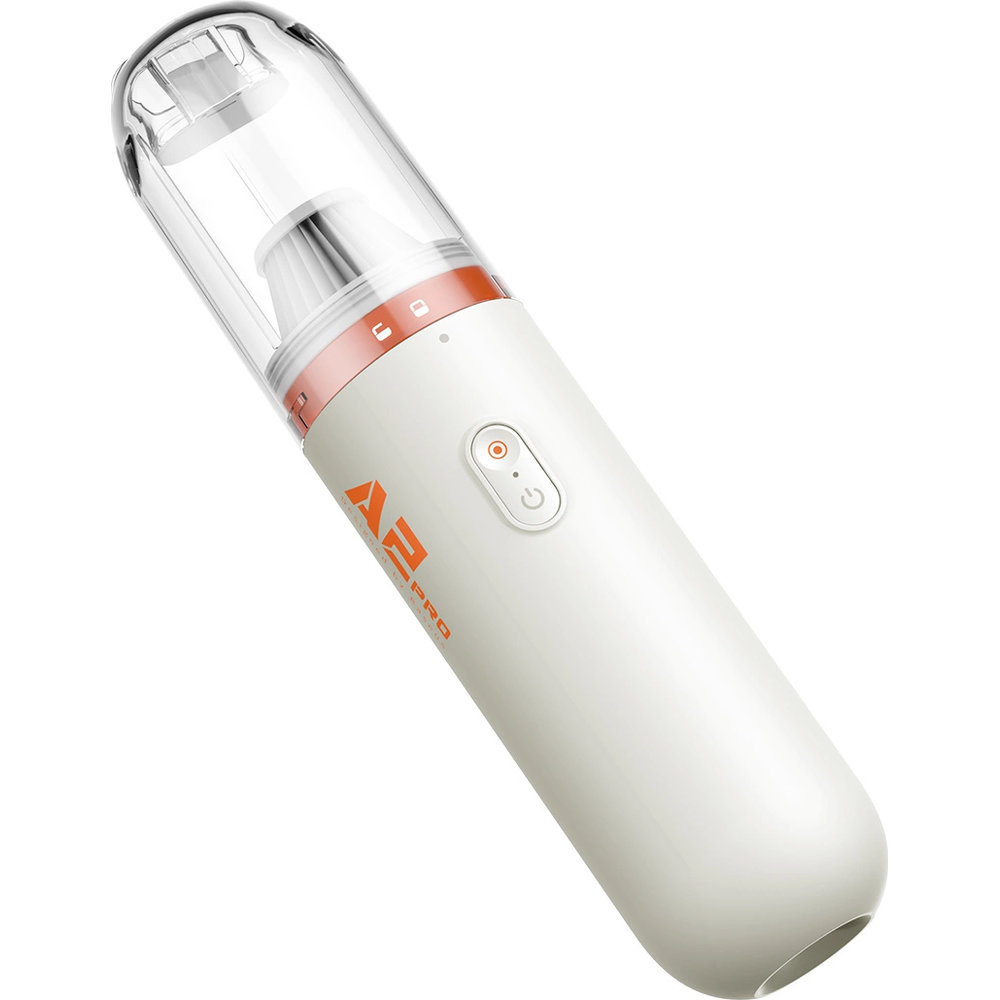 Baseus A2Pro Car Vacuum Cleaner, ładowanie USB-C wydajny akumulator cicha praca komfort, biały