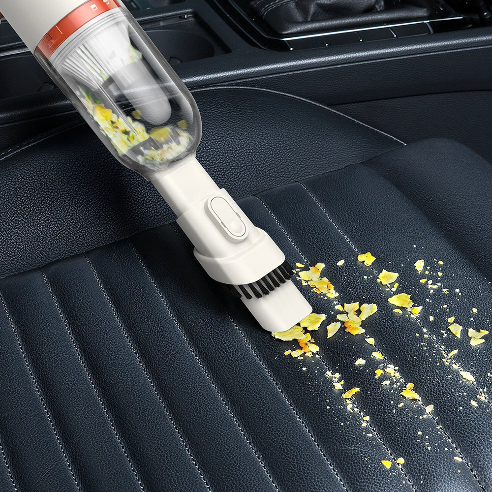 Baseus A2Pro Car Vacuum Cleaner, filtr HEPA drobny pył pojemnik 120ml precyzja, biały
