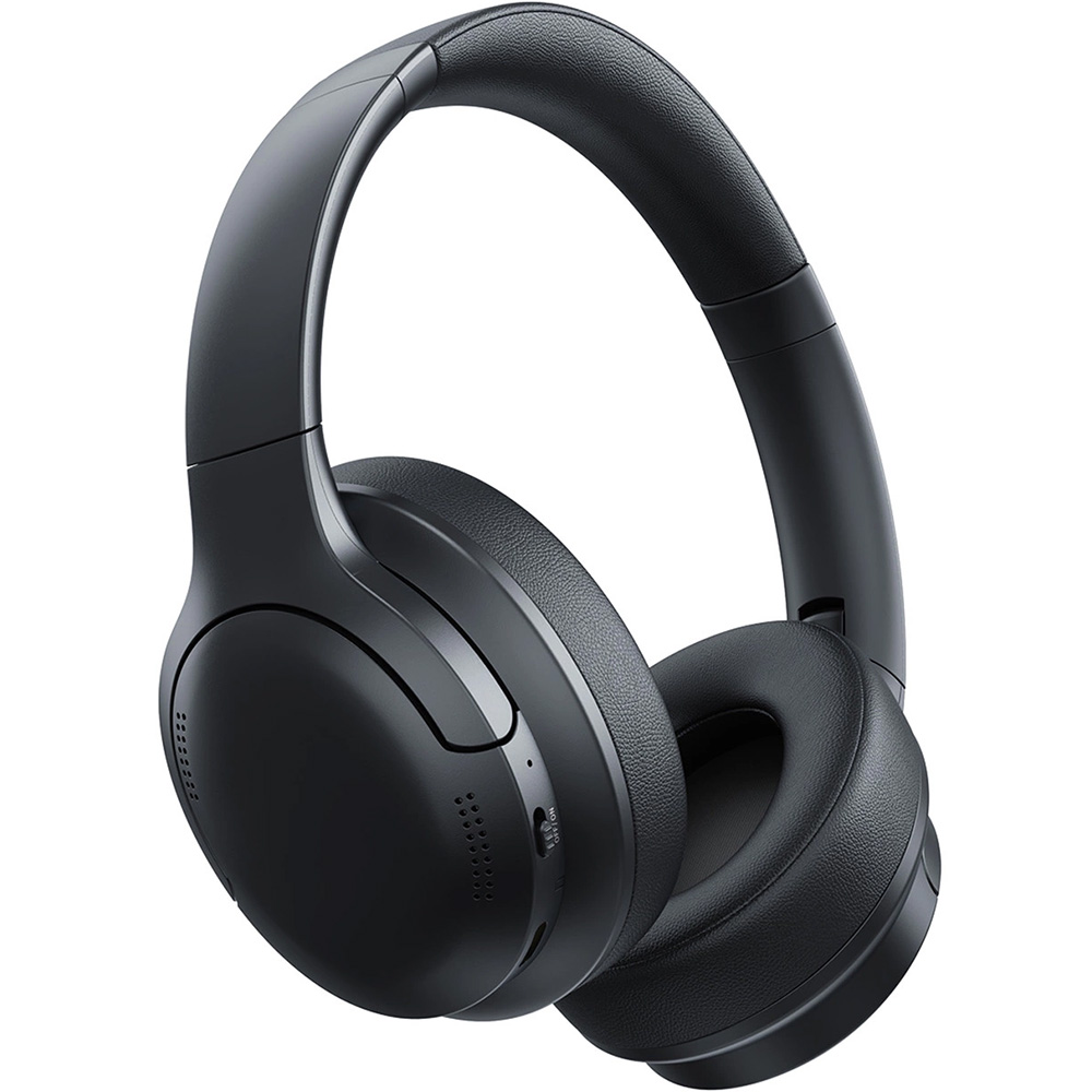 Bezprzewodowe słuchawki nauszne Baseus Bass BH1 Lite, Bluetooth 6.0, czarne