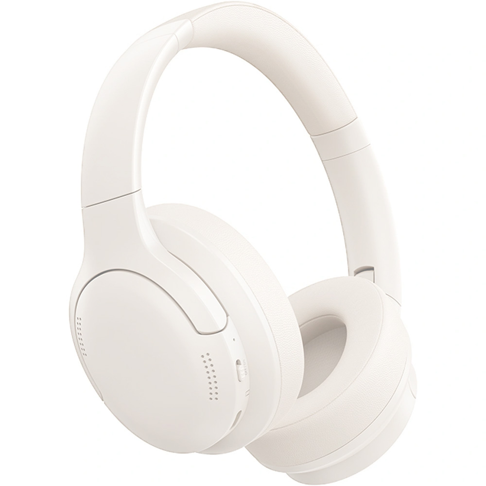 Bezprzewodowe słuchawki nauszne Baseus Bass BH1 Lite, Bluetooth 6.0, białe