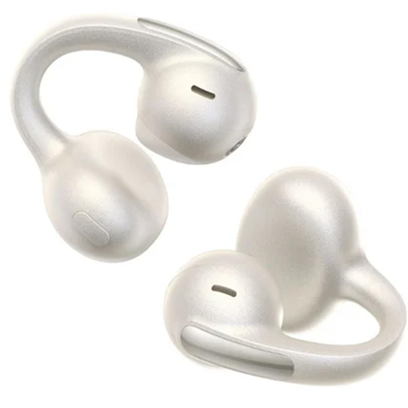 Słuchawki douszne z klipsem Baseus Bowie MC1 Pro Open Ear TWS Earbuds, IP67, Bluetooth 6.0, białe