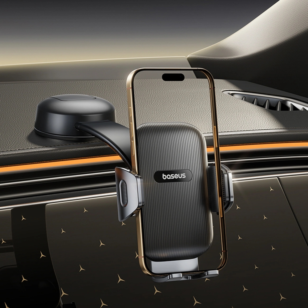 Baseus Clamping Car Mount PrimeTrip C03 Air w kolorze czarnym