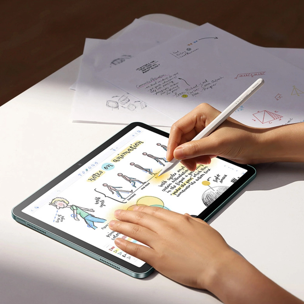 Baseus Smooth Writing 3, ładowanie USB-C zatyczka przeciwkurzowa, praktyczny, biały