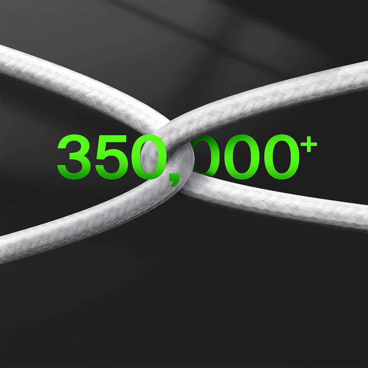 Kabel Belkin BoostCharge Pro Braided USB-C to Dual USB-C PD 140W z oplotem, 1,5m, biały