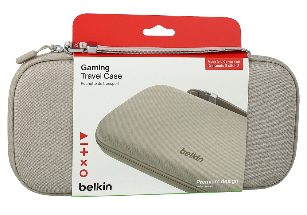 Etui Belkin Gaming Travel Case do Nintendo Switch 2, beżowe