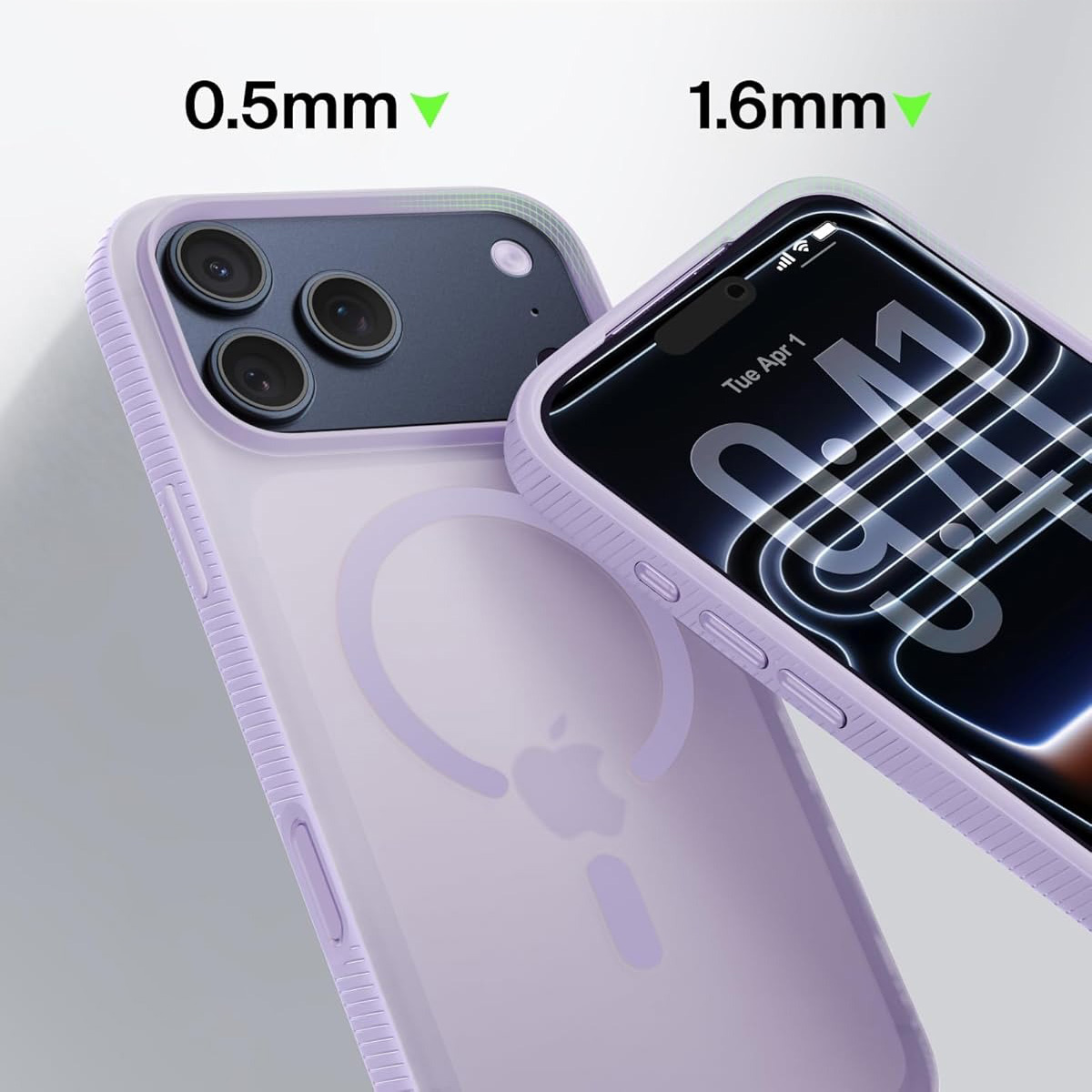 Etui Belkin SheerForce Grip Series do MagSafe do iPhone 17 Pro Max, fioletowe