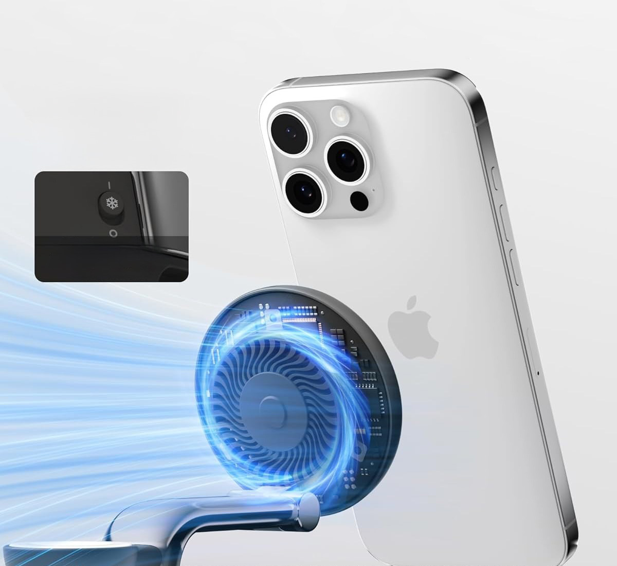 Ładowarka bezprzewodowa, indukcyjna Belkin UltraCharge Pro 3-in-1 Magnetic Charging Dock Qi2 25W do MagSafe do Apple iPhone / AirPods / Watch + ładowarka ścienna, szara