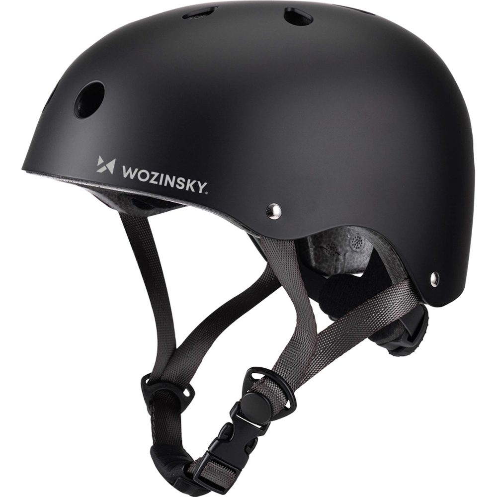Wozinsky HT-38, skuteczna ochrona głowy dynamiczna jazda stabilna, czarny