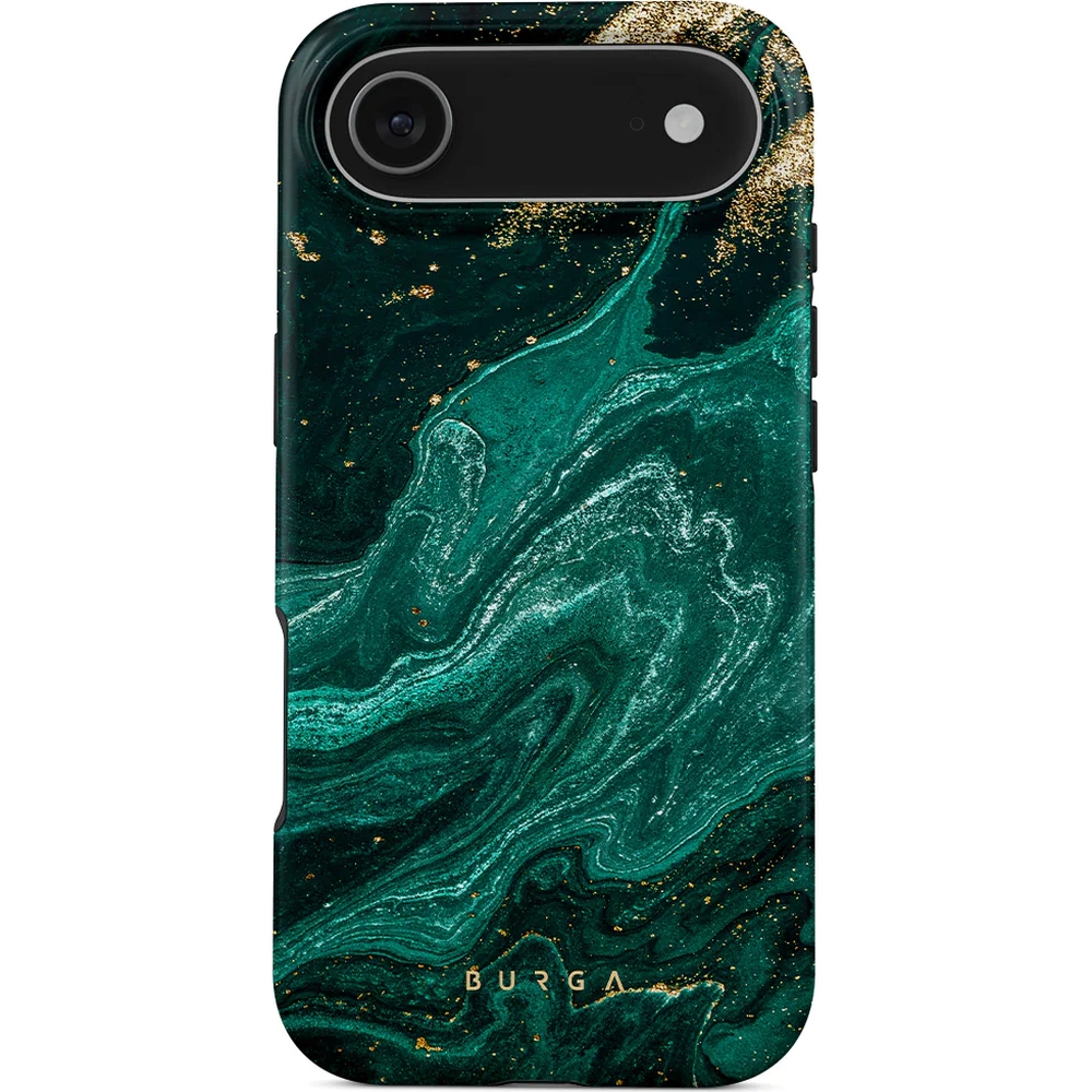Ekskluzywne etui Burga Emerald Pool Tough Magnetic do iPhone 17 Pro, wielokolorowe morskie