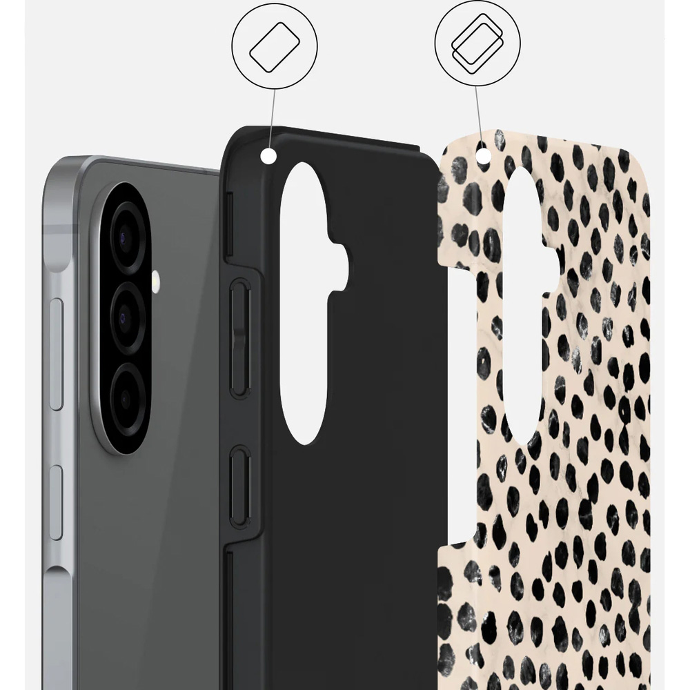 Ekskluzywne etui Burga Tough Magetic do Galaxy A57 5G, Almond Latte