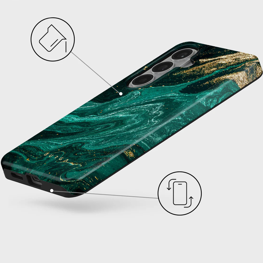 Ekskluzywne etui Burga Tough Magnetic do Galaxy S26 Plus, Emerald Pool