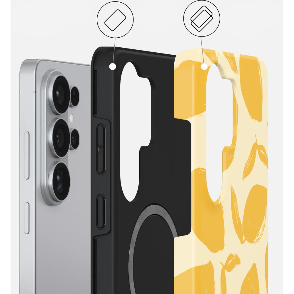 Ekskluzywne etui Burga Tough Magnetic do Galaxy S26 Ultra, Lemon Tart