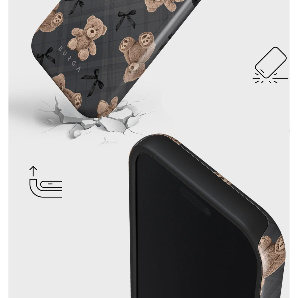Ekskluzywne etui Burga Tough Magnetic do iPhone 17 Pro, BFF