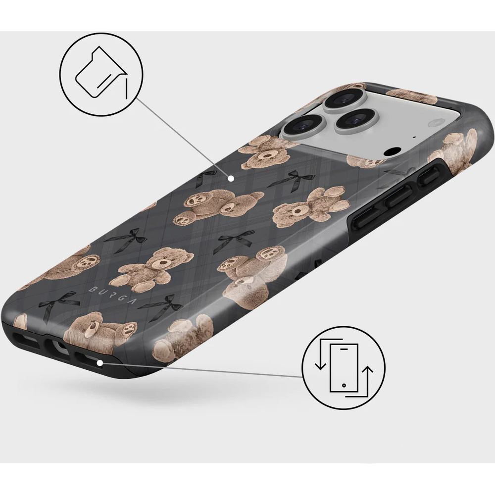 Ekskluzywne etui Burga Tough Magnetic do iPhone 17 Pro Max, BFF
