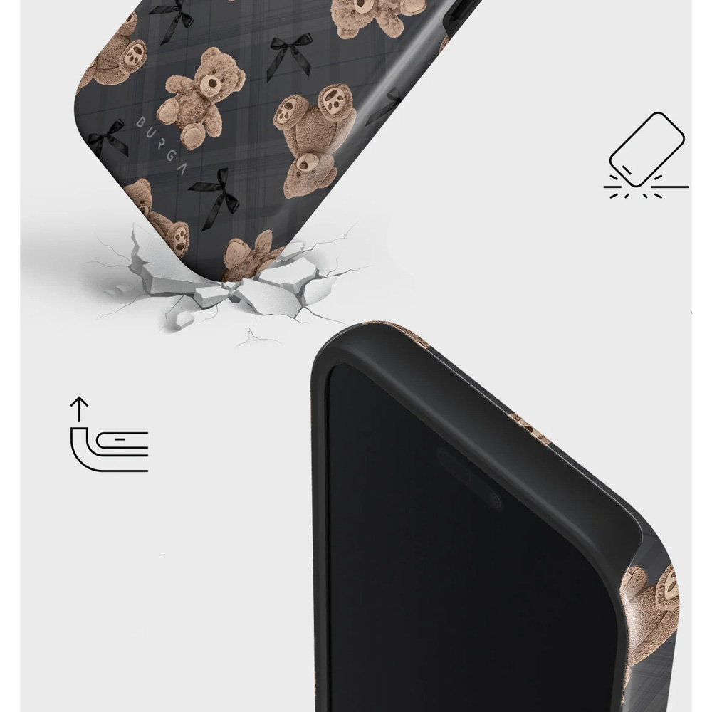 Ekskluzywne etui Burga Tough Magnetic do iPhone 17 Pro Max, BFF