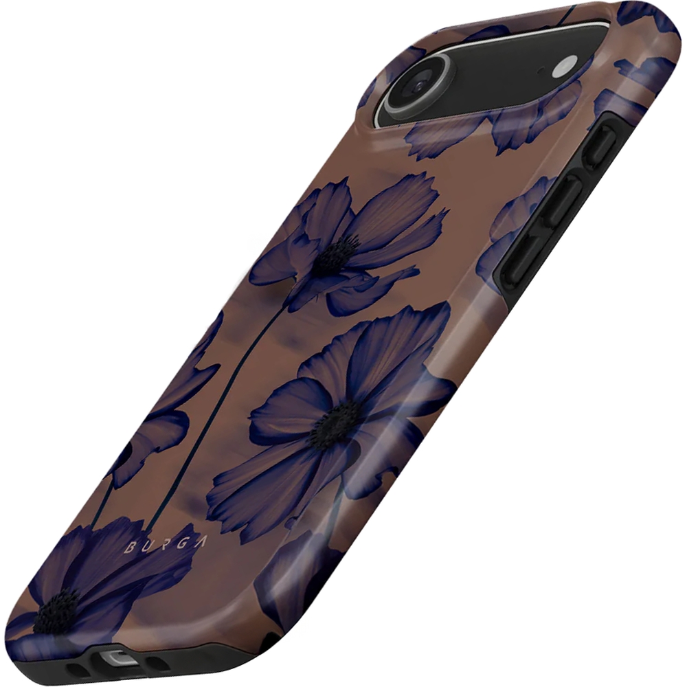 Ekskluzywne etui Burga Velvet Night Tough Magnetic do Apple iPhone Air, brązowo-granatowe