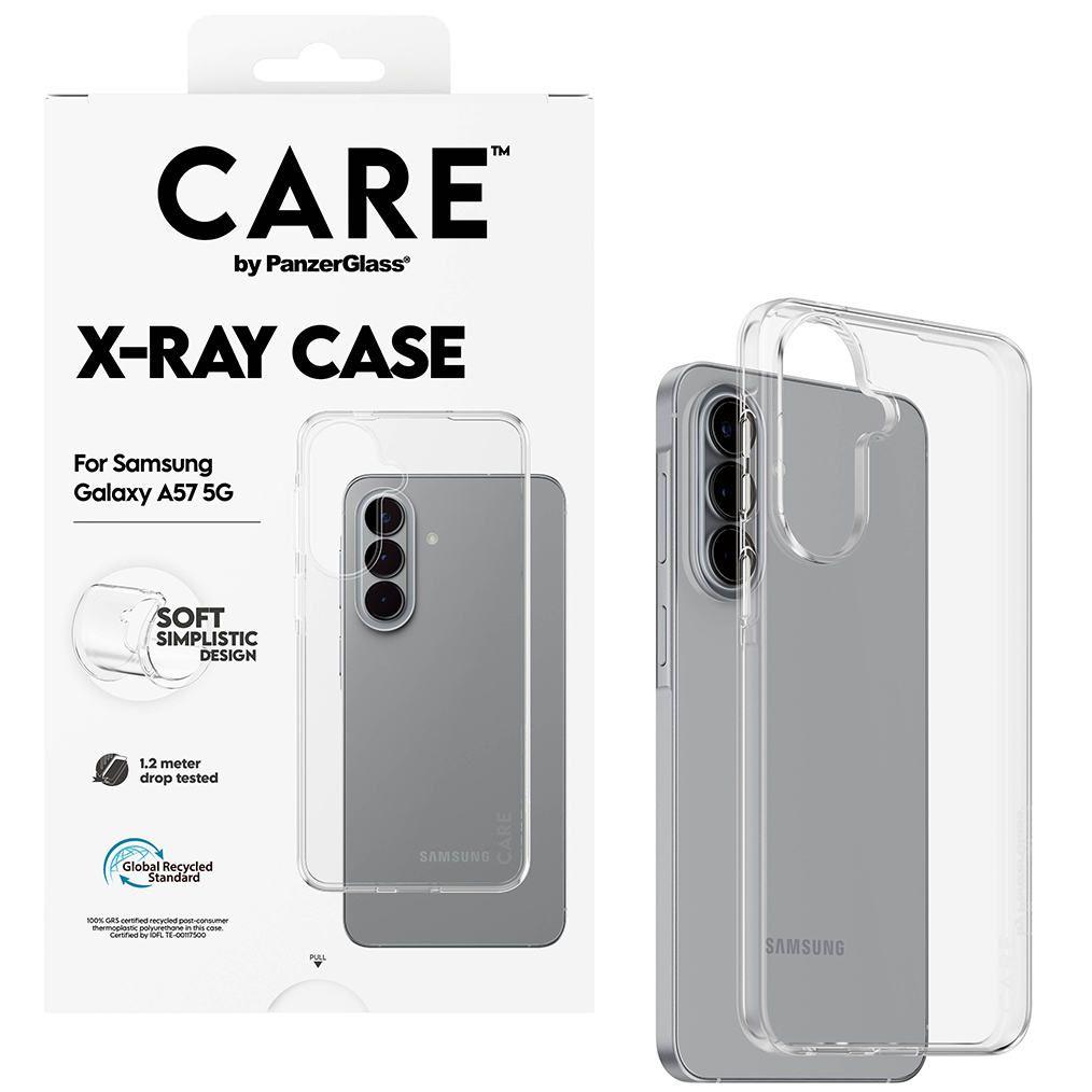 Etui CARE X-Ray by PanzerGlass dla Galaxy A57 5G, przezroczyste