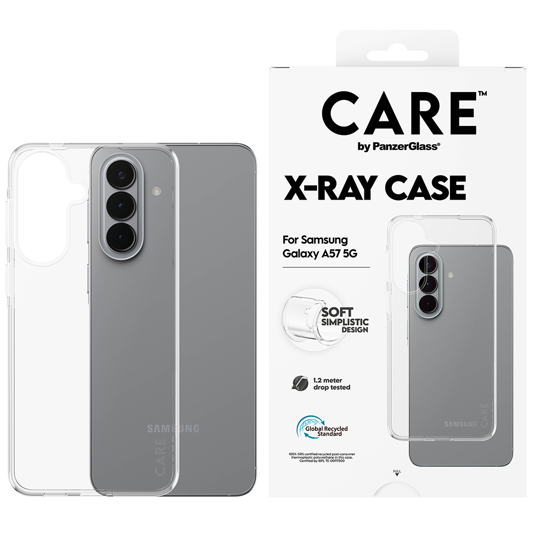 Etui CARE by PanzerGlass dla Galaxy A57 5G, przezroczyste