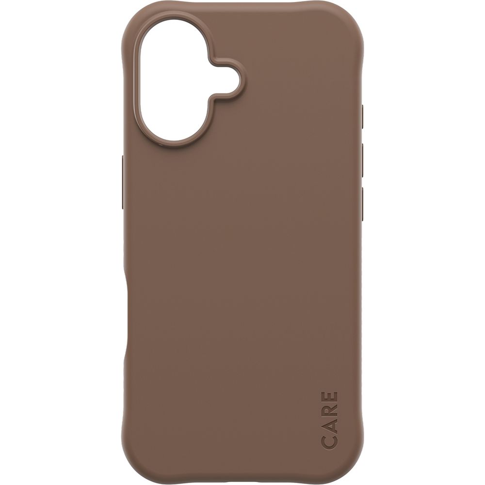 Etui CARE by PanzerGlass Fashionable Case Samba do MagSafe do iPhone 17, brązowe