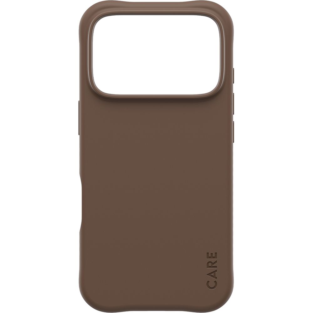Etui CARE by PanzerGlass Fashionable Case Samba do MagSafe do iPhone 17 Pro, brązowe