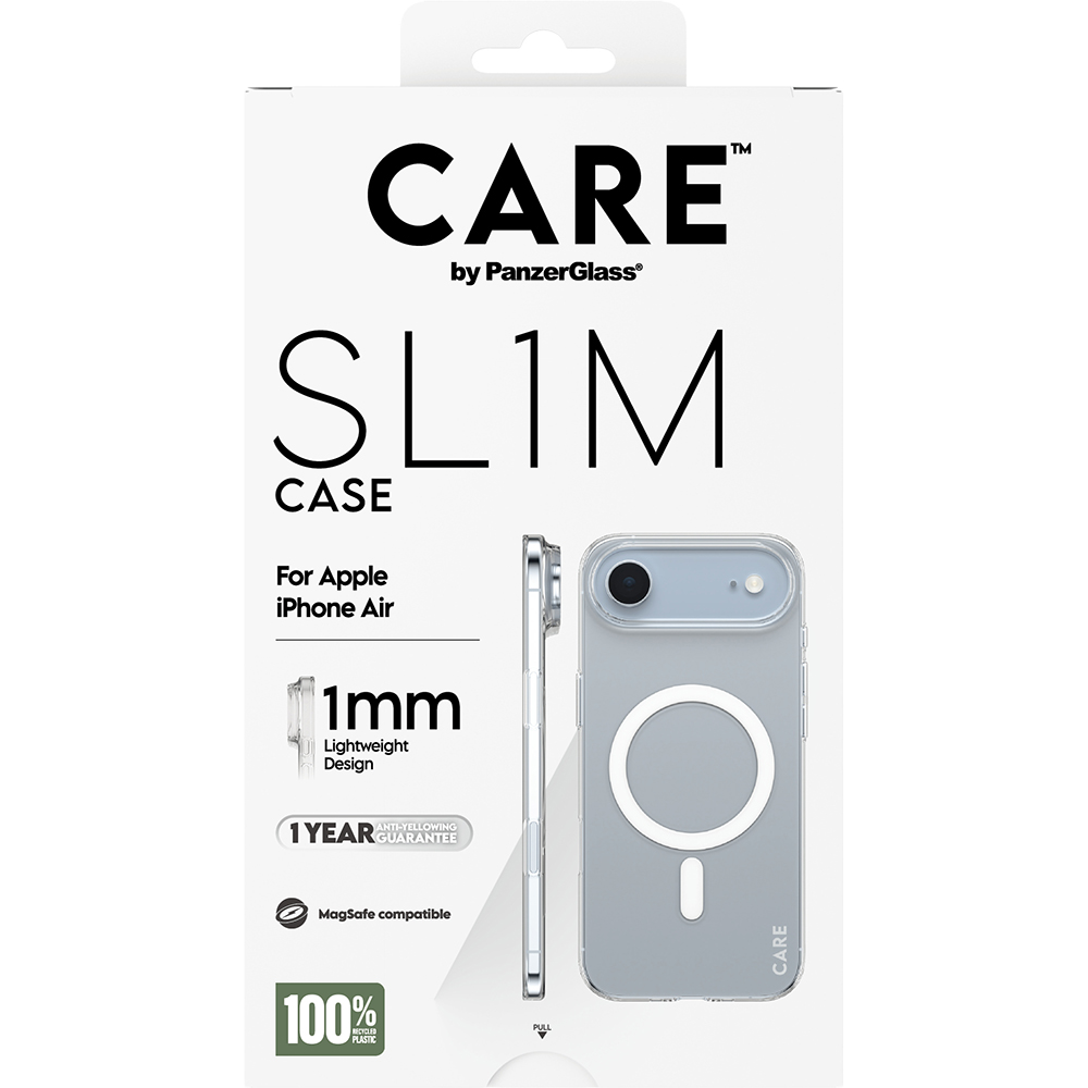 CARE by PanzerGlass SL1M, magnetyczny uchwyt, mocny magnes MagSafe, przezroczyste