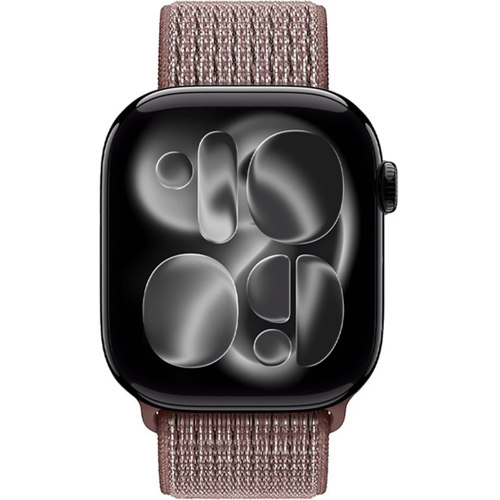 Pasek Crong Nylon do Apple Watch 42/41/40/38 mm, brązowy