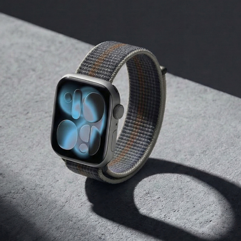Pasek Crong Nylon do Apple Watch 49/46/45/44 mm, wielokolorowy