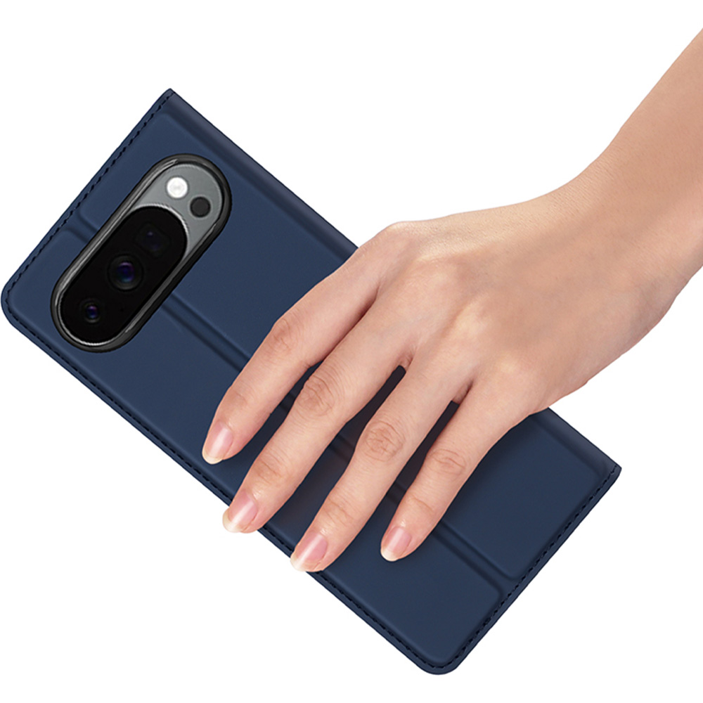 Etui z klapką Dux Ducis Skin Pro do Google Pixel 11, granatowe