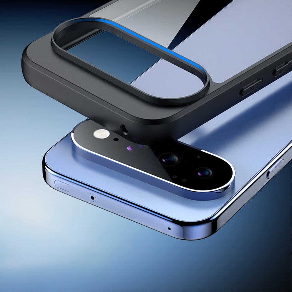Etui ochronne Dux Ducis AIMO do Google Pixel 11 Pro XL, przezroczyste z czarną ramką