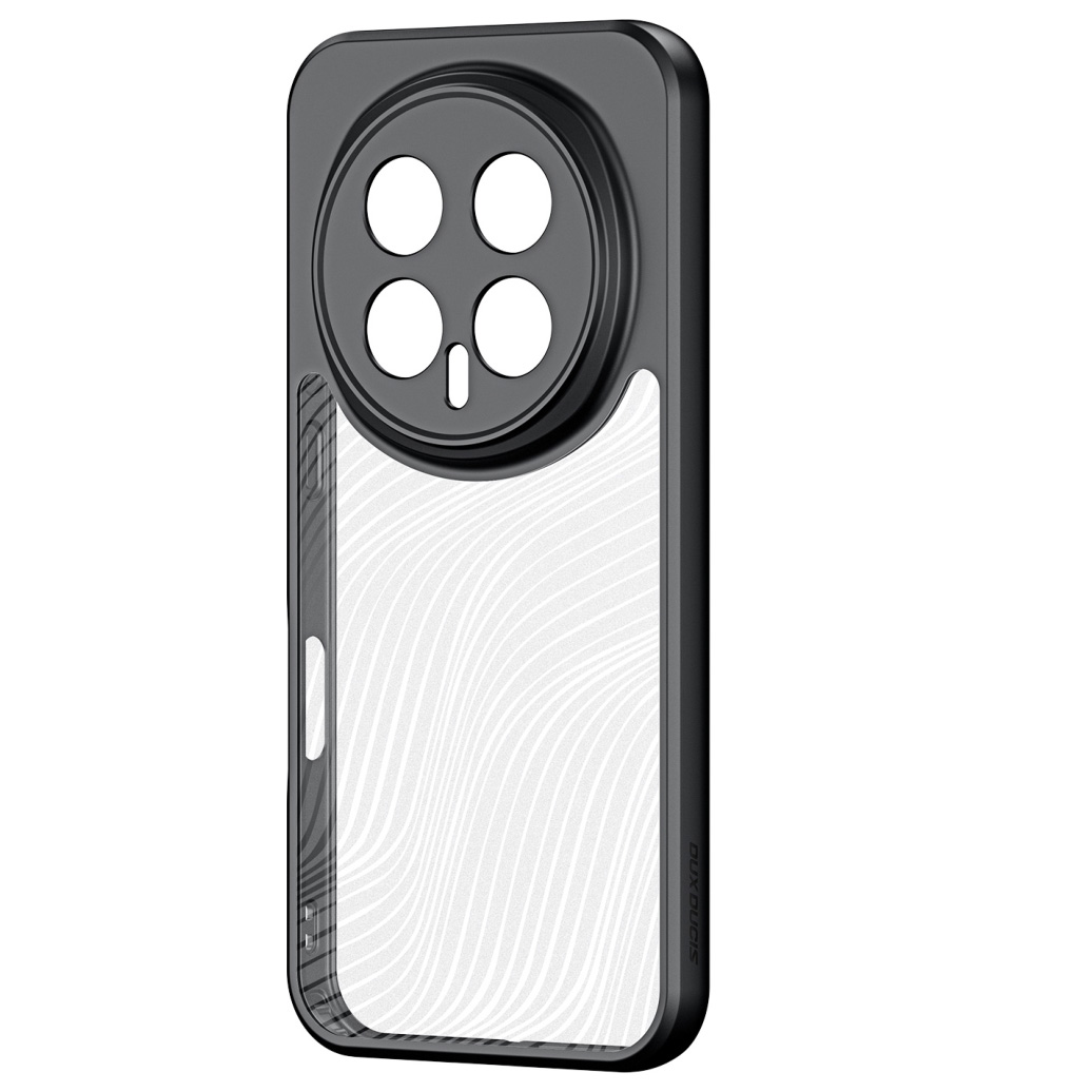 Etui ochronne Dux Ducis AIMO do Honor Magic8 Pro, przezroczyste z czarną ramką