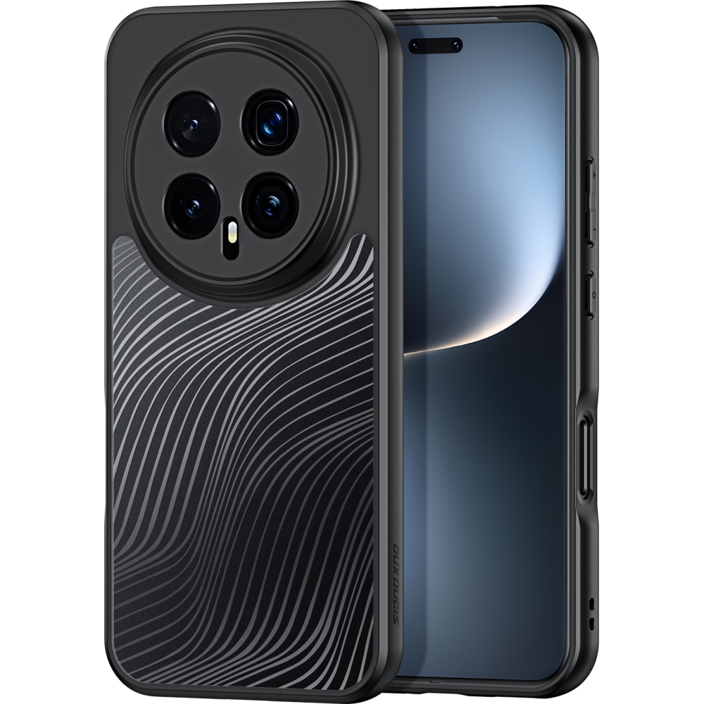 Etui ochronne Dux Ducis AIMO do Honor Magic8 Pro, przezroczyste z czarną ramką
