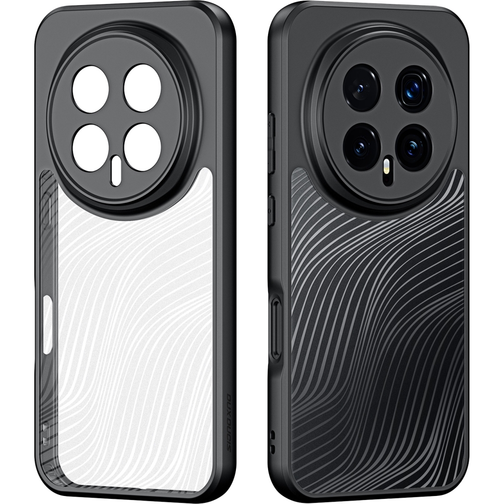 Etui ochronne Dux Ducis AIMO do Honor Magic8 Pro, przezroczyste z czarną ramką