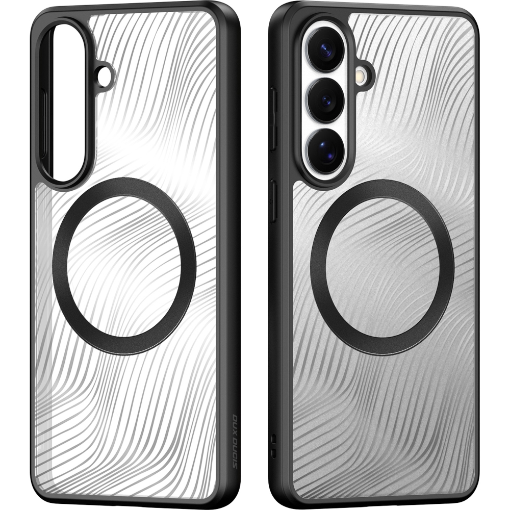 Etui Dux Ducis Aimo Mag do Galaxy S26, czarno-przezroczyste