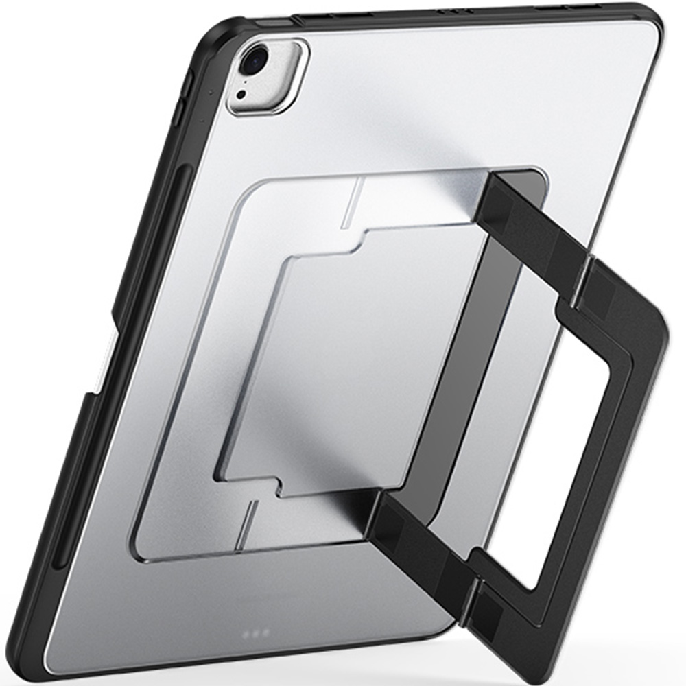 Etui z podstawką Dux Ducis Axis do iPad Air 13" 2025 / 2024, przezroczysto-czarne