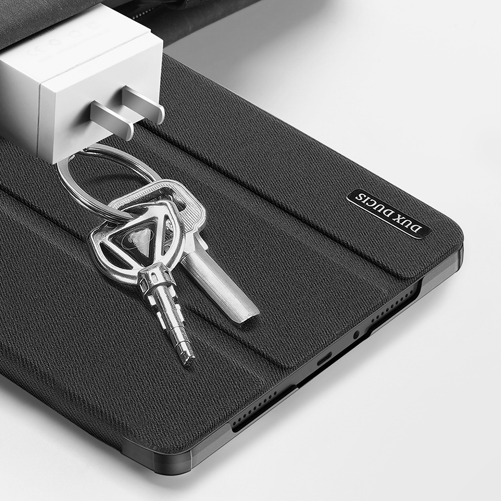 Etui z klapką Dux Ducis Domo do Xiaomi Poco Pad, Redmi Pad Pro / 2 Pro, czarne