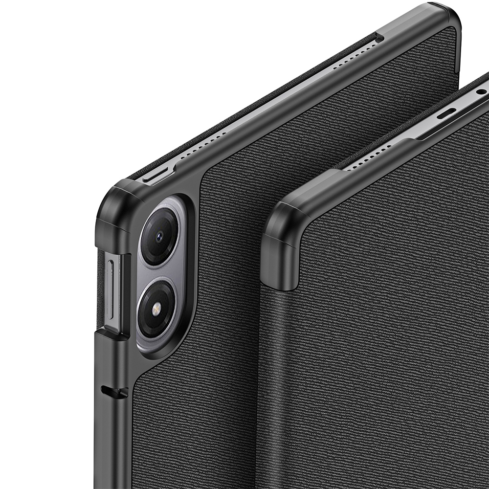 Etui z klapką Dux Ducis Domo do Xiaomi Poco Pad, Redmi Pad Pro / 2 Pro, czarne