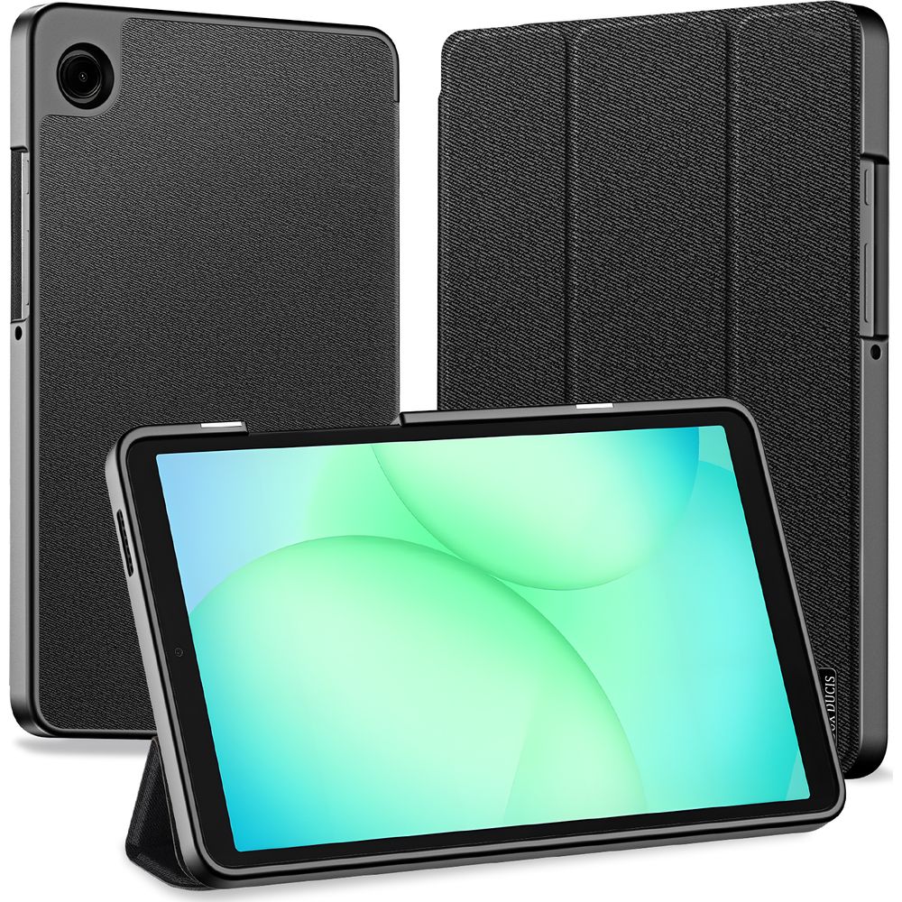 Etui z klapką Dux Ducis Domo do Galaxy Tab A11 / Tab A9, czarne