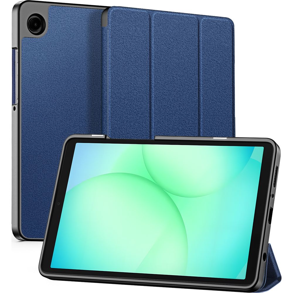 Etui z klapką Dux Ducis Domo do Galaxy Tab A11 / Tab A9, granatowe