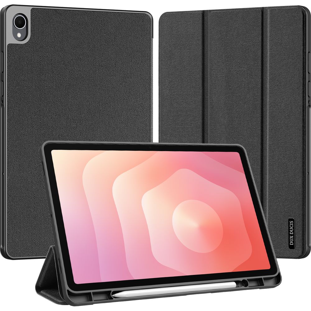 Etui z klapką Dux Ducis Domo do Galaxy Tab S11, czarne