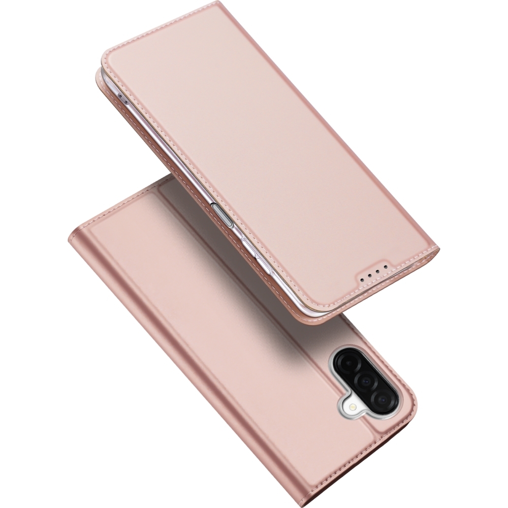 Etui z klapką Dux Ducis Skin Pro do Galaxy A27 5G, różowe