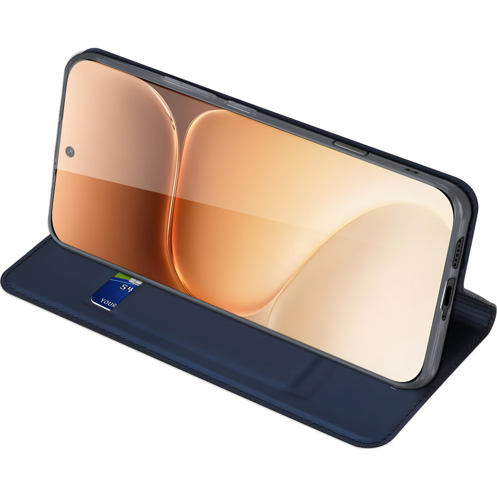 Etui z klapką Dux Ducis Skin Pro do Honor 600 5G / 600 Pro 5G, granatowe