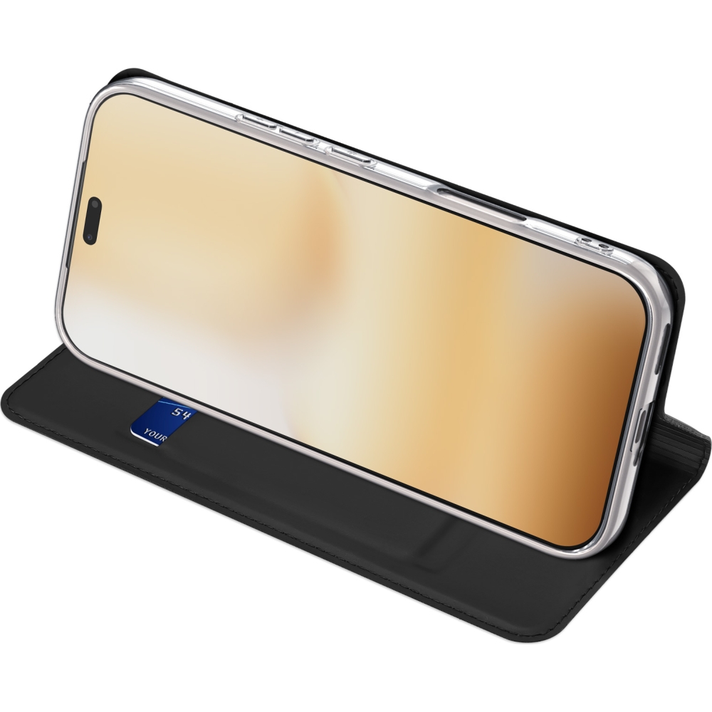 Etui z klapką, portfelowe, Dux Ducis Skin Pro do Honor 600 Lite, czarne