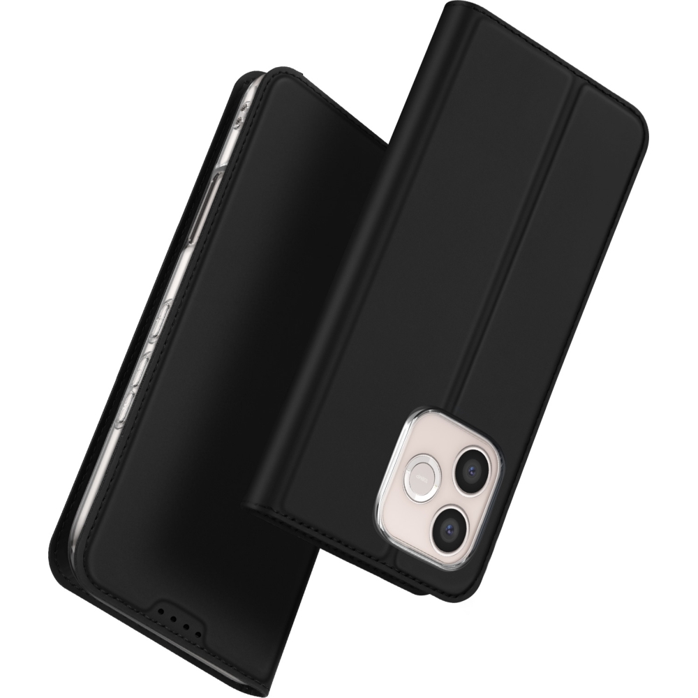 Etui z klapką, portfelowe, Dux Ducis Skin Pro do Honor 600 Lite, czarne